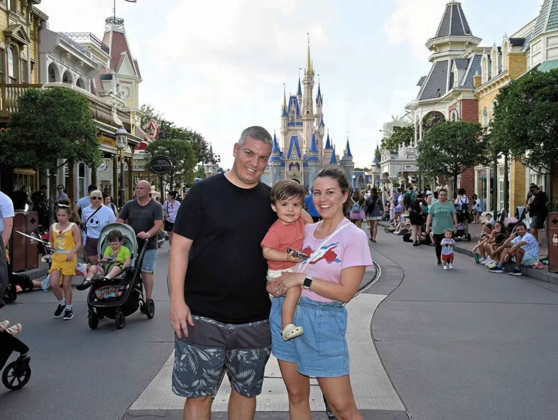 Martin Perez Virasoro, founder of Smart Bookkeeping Services, enjoying a family trip to Disney.